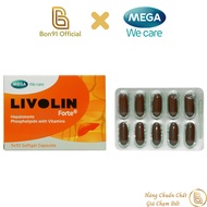 Livolin Forte Mega We Care Liver Supplement Supports Liver Function Enhancement 30 Tablets