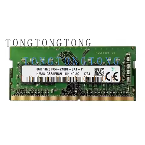TT For HP Galaxy Fleet 3 Shadow Elf 8G 1RX8 PC4-2400T DDR4 2400 Laptop Memory