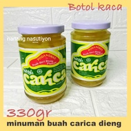 Minuman buah carica dieng WSB kemasan botol kaca 330gram