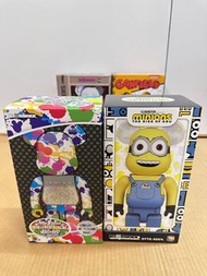 Bearbrick Minions Otto & My First Be@rbrick baby splash version