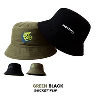 YUPSTER หมวกบักเก็ต รุ่น BUCKET FLIP [ สวมได้ 2 ด้าน 2 สี ] หมวกแฟชั่น หมวกแคมป์ปิ้ง หมวกกันแดด บัคเ
