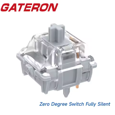 Gateron 0° Zero Silent Switch Linear Zero Degree 0 Degree Switch Gaming Mechanical Keyboard Double R