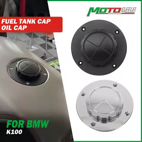 MOTO4U For BMW K100 K100LT K100RT K1100RS K75 K1 Cafe Racer Motorcycle Aluminium Fuel Tank Gas Cap C