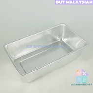 23.5/ 29.5/ 35.5 Aluminium Rectangular Deep Ice Box/ Tray / Bake Tray/Cake Tin/Loaf Tin