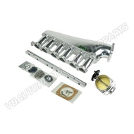 คอไอดี Billion Black/Silver CNC+ลิ้น 90 mm+รางหัวฉีด Toyota 2JZ-GTE (Black/Silver)