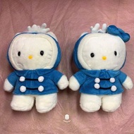 【Hello Kitty】1999年藍色聖誕麋鹿♥︎凱蒂貓與丹尼爾情侶娃娃(M)