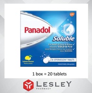 Panadol Soluble Effervescent Tablets 1 Box - 20s