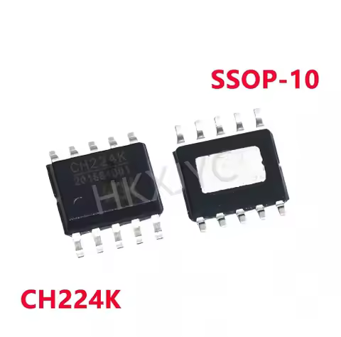 10-100/PCS New CH224K ESSOP-10 USB PD power supply protocol chip In Stock