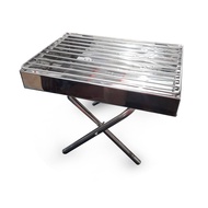Stainless Steel Ihawan in Foldable Stand