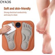 OYA36 โหมด6โหมด แผ่นนวดเท้าอัจฉริยะสำหรับ3D พับเก็บได้ 15ระดับ แผ่นนวดเท้า EMS แบบพกพาได้ พัลส์กระแส