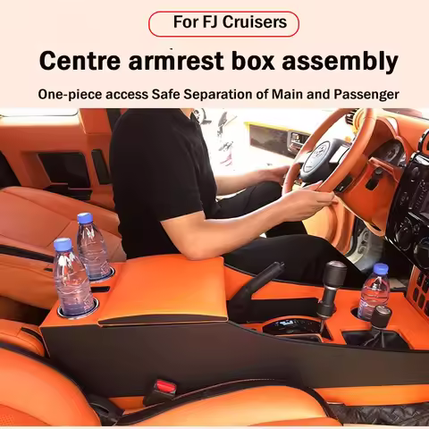 For Toyota FJ Cruiser Armrest Box FJ Center Armrest Box Conversion Storage Box Accessories FJ Tuning