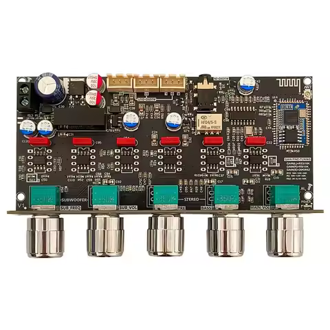 ZK-PRO2 Preamplifier Tone Board 2.1 Channel Subwoofer With Bluetooth Decoding QCC3034+ES9023