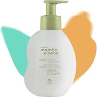 natura - Mamãe e Bebê Baby Fast Absorbing Moisturizer - 100% Vegan - Plant Based Oils & Cupuaçu Butt