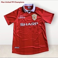 Promo Jersey Retro Mu 1999 Champions Ucl Original