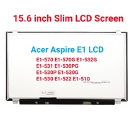 15.6 Inch Slim 30 Pin For Acer Aspire E1-570 E1-570G E1-532G E1-531 E1-530PG E1-530P E1-530G E1-530 E1-522 E1-510 Replacement 1366x768 Laptop Screen