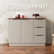 (Free Shipping) KitchenZ 4FT Cedar Pro Series 60CM Deep Full Melamine Base Unit Kitchen Cabinet with