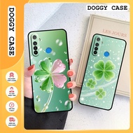 Realme 5 / 5i / 5 Pro / C3 case with lucky four-leaf clover print