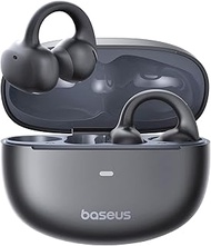 Baseus Bowie MC1 Open Ear Headphones, Ear Clip with Impressive Sound, Adaptive Bass Enhancement, Blu
