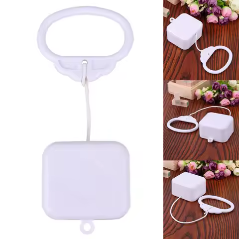 1-5Pcs Pull String Cord Music Box Waterproof Pull String Music Box with Classic Lullaby Melody Wind 