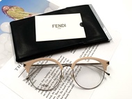 Fendi กรอบแว่นตา รุ่น FF0165 V5N ( Silver-Pink )