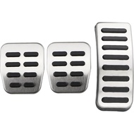 Pedal Pad Cover Fit For Polo 6N 6N2 9N 6R 1996-2009 at MT Car Pedal Cover Stainless Steel Gas Brake(