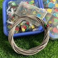 D'adario Unpacking 0.45 Bass Guitar Strings contains 5 strings
