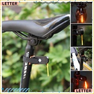 LETTER1 Bike Light, Bicycle Accessories Night Riding Lights Led Bike Tail Light, Durable Ultra Bright Chargeable Running Water Pilot Lights Bicycle