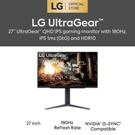 LG 27" 27GS75Q IPS QHD 180Hz 1ms HDR10 NVIDIA G-SYNC & AMD FreeSync Compatible Ultragear Gaming Moni