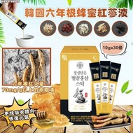 💥現貨韓國 鄭成譚六年根蜂蜜紅蔘液