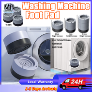 4Pcs Washing Machine Pad Stand Anti Vibration Feet Pads Shockproof Pad Washer Dryer Base Pad Mesin B