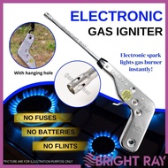 Electronic Gas Igniter Metal Impulse Igniter Spark Lighter Gas Stove Burners Instant Fire Starters
