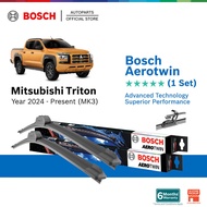 Bosch Aerotwin Retrofit U Hook Wiper Set for Mitsubishi Triton Mk3 (22"/18")