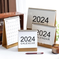 11 2024 calendar 2024Year Creative Office Desk Calendar Non-Printed Style Simple Calendar Notes Notebook Calendar Desk C