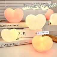 Creative 3D Love Heart LED Lamp Valentine's Day Wedding Red Pink Night Light Ornament Romantic Home 