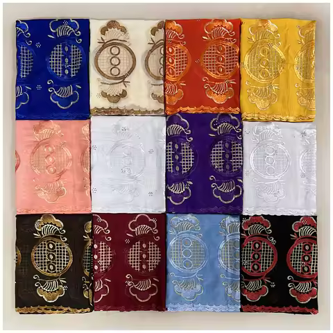 6/12 pieces Wholesale 100% Cotton Scarf African Women Hijab Scarf Limited Time Offer Hot Sale Fashio