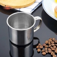 ROUNDIN 200ml Portable Cup Travel Mini Tumbler Pint Stainless Steel