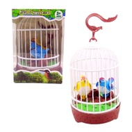 mainan edukasi anak suara mainan burung berkicau dan  musik mainan burung tepuk mainan burung sangkar mainan burung sensor tepuk