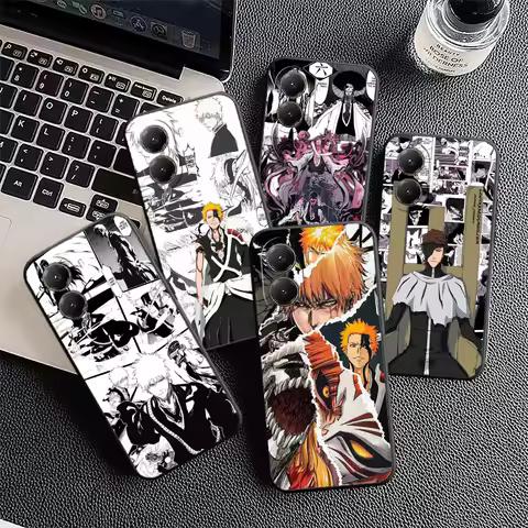 Bleach Anime Ichigo Kenpachi Soft Phone Case for Xiaomi Poco X5 X6 X7 X8 Pro Max X3 F7 F8 Ultra M8 M