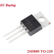 10pcs/5pc 2SD880 KSD880Y TO-220 D880 KSD880-Y KSD880Y TO220 3A 60V NPN Silicon Power Transistor Trio