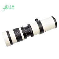 420-800mm Telephoto Zoom Lens Manual Zoom Lens SLR Camera Lens Suitable for  Cameras