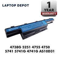 Acer Aspire 4551 4750 4752 4738 4755 4741 5741 4738 4250 AS10D71 Laptop Replacement Battery