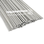 Combo 6 cây trục tròn đặc Inox 201 thanh Inox đặc 201 phi 5 6mm chiều dài 50cm