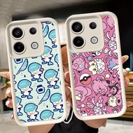 Soft Casing for Xiaomi Redmi 15C 13T poco M7 M6 X6 Neo Note 13 13C Pro Plus 5G White Q74 Pokemon