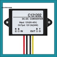 [CF] C121202 DC 12V to DC 12V 2A Waterproof Voltage Regulator Stabilizer Adapter