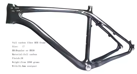 carbon fibre mtb frame 26er mountain bike frame quadro de bicicleta 26 inch FM-M674