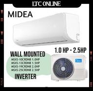 Midea Air Conditioner Wall Mounted R32 Inverter Xtreme Save 1.0HP - 2.5HP MSXS Series