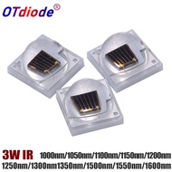 1pcs 1W 3W High Power 3535 LED Chip IR 1000nm 1200nm 1300nm 1500nm1600nm Infrared FarRed Diode Lamp 