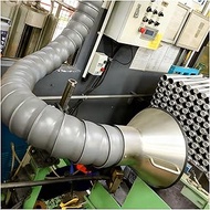 Plastic Flexible Air Extractor Duct Collector Arm with Hood, Articulated Hose 3.3 4.9 6.6 8.2 9.8ft,