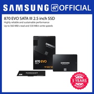 Samsung SSD 870 EVO SATA III 2.5 inch (250GB / 500GB / 1TB / 2TB / 4TB) Internal SSD