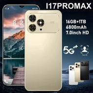 HOT 2025 new i17 Pro max 16GB+1TB Smartphone dual standby 5G dual card global version Android 15 sys